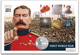 The Outbreak of The First World War Silver Proof Coin Cover