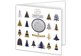 2017 UK Christmas Tree £5 Christmas Card