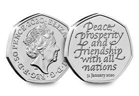 UK 2020 Withdrawal from the EU 50p BU Pack