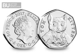 2017 UK Tom Kitten CERTIFIED BU 50p