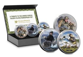 Tribute to Armed Forces WW2 Numisproof Base Set