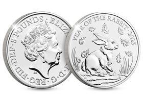 2023 UK Lunar Year of the Rabbit CBU £5