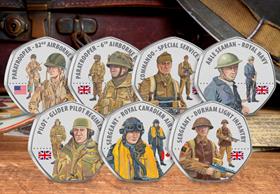D-Day Forces Heptagonal Collection