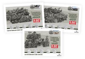 The D-Day 80th Anniversary Ultimate 50p Covers