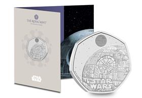 UK 2024 Star Wars Death Star BU 50p Pack