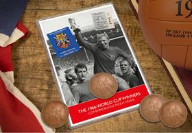 The UK 1966 Penny World Cup Collector's Frame