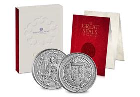 The Great Seals of the Kingdom Henry VIII 1oz Silver Seal