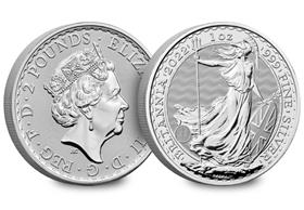 2022 1oz Silver Britannia Coin