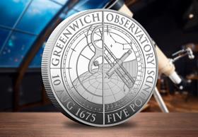 The 2025 Royal Observatory Silver Proof £5 Coin