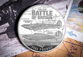 Battle of Britain 85th Silver Proof £5 Coin
