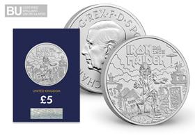2025 UK Iron Maiden CERTIFIED BU £5