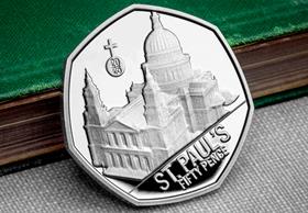The 2025 St Paul's Cathedral Silver Proof 50p Coin Release