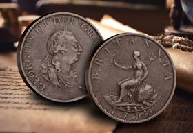 The King George III Halfpenny