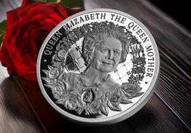 Queen Mother 125th Proof £5 Coin