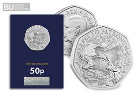 2025 UK Harry Potter:Patronus CERTIFIED BU 50p