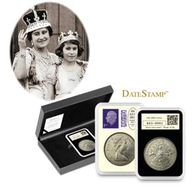 The Queen Mother 125th Historic DateStamp