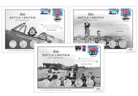 The Battle of Britain 85th Ultimate 50p Covers