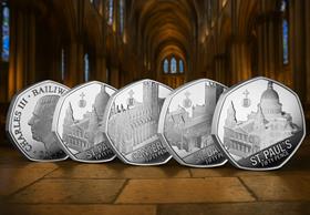 The 2025 British Cathedrals Silver Proof 50p Collection