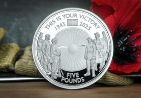 The RBL 2025 Poppy Silver Proof £5