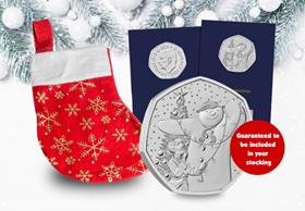 Change Checker Mystery 50ps Christmas Stocking