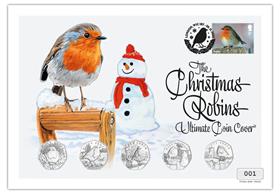 Christmas Robins Ultimate Coin Cover