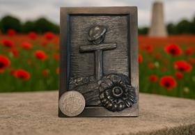 The 1918 Half-Crown Remembrance Plaque