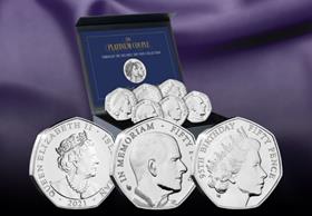 Platinum Couple Through the Decades 50p Set