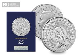 2025 UK Freddie Mercury CERTIFIED BU £5 Coin