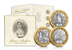 Jane Austen BU £2 Coin Set