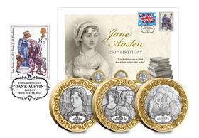 Jane Austen Ultimate £2 Coin Cover
