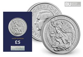 2026 UK The Angel CERTIFIED BU £5 Coin