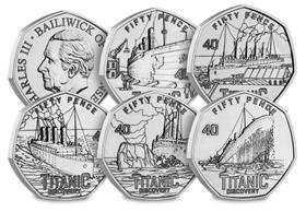 JUST £37.50: The Official 2025 Titanic BU 50p Coin Collection