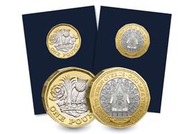 The First 12-Sided £1 Coin Pair