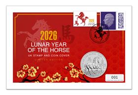 The 2026 Lunar Year of the Horse BU £5 Cover