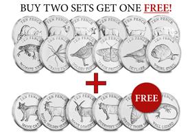 'Habitat' Buy Two Get One FREE British Wildlife 10p Bundle