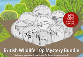 Mystery 4 sets 40% off- uncirculated 10p