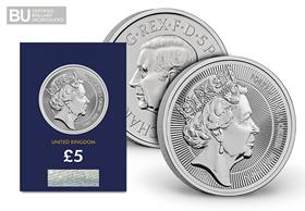 2026 UK Queen Elizabeth II Clark Portrait £5