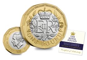 QEII Centenary One Pound Coin