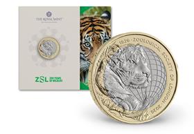 The UK 2026 200 Years of ZSL BU £2 Pack