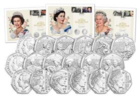 The Ultimate Queen Elizabeth II Centenary 50p Cover Bundle Set