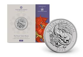 UK 2026 'The Royal Dragon' BU £5 Pack