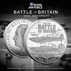 Battle of Britain 85th Proof £5 Coin