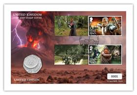 Lord of the Rings UK 2026 Stamp and Coin Cover