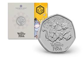 UK 2026 Winnie the Pooh Friendship BU 50p Pack