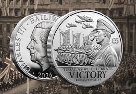 The Victory Parade Proof £5 Coin