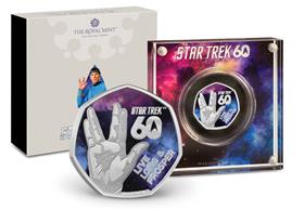 The UK 2026 Star Trek Silver Proof 50p Coin