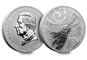 The 2026 1oz Silver New Zealand Kiwi Coin