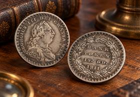 George III Bank of England Eighteen Pence Bank Token