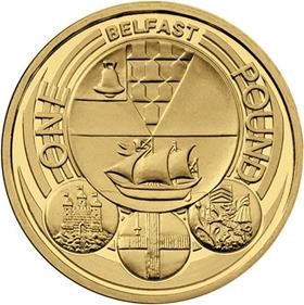 UK 2010 City of Belfast £1