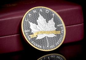 Canada 2018 30th Anniversary Silver Maple Leaf